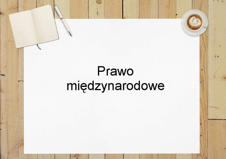 Prawo międzynarodowe