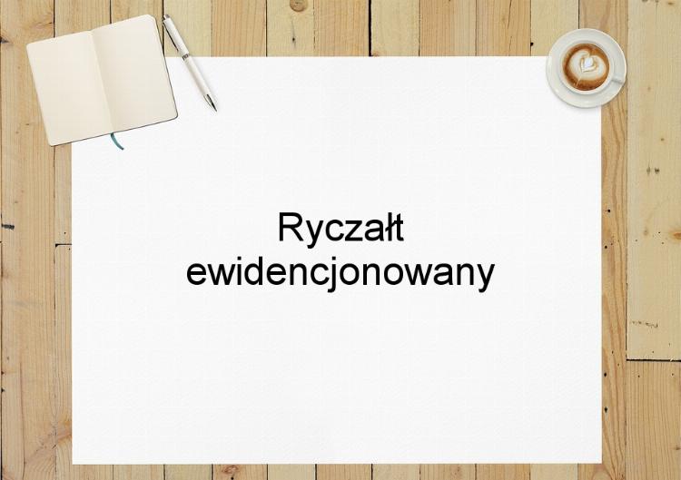 Ryczałt ewidencjonowany