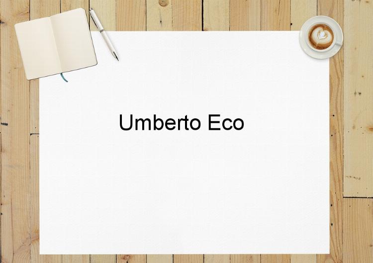 Umberto Eco