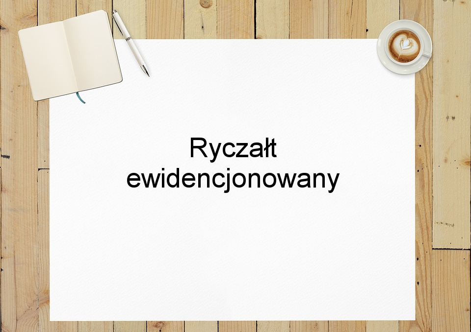 Ryczałt ewidencjonowany