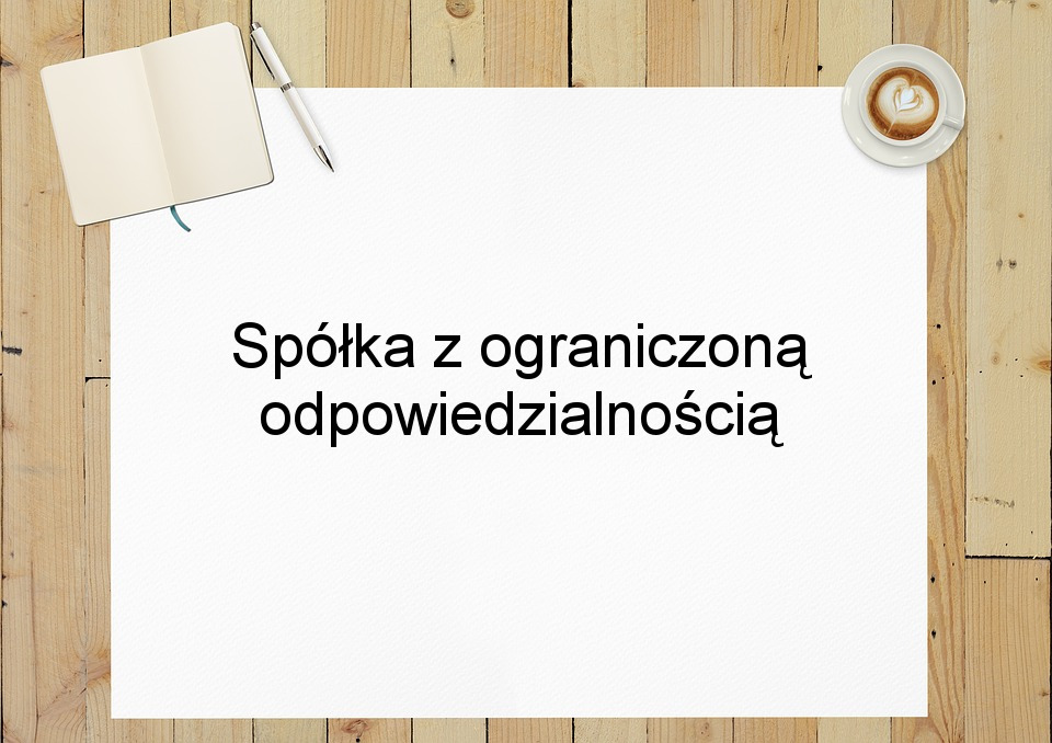 Spółka z ograniczoną odpowiedzialnością