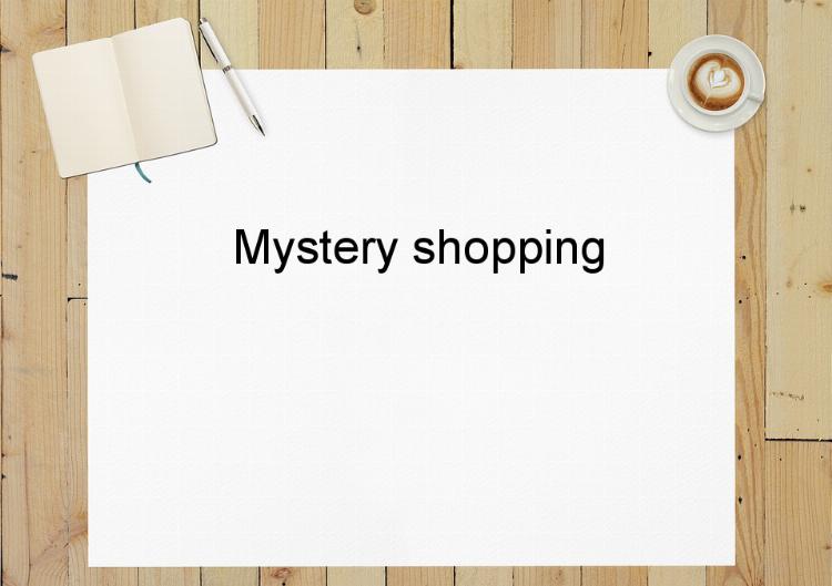 Mystery shopping